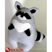 ICTI Audited Factory raccoon plush stuffed toy